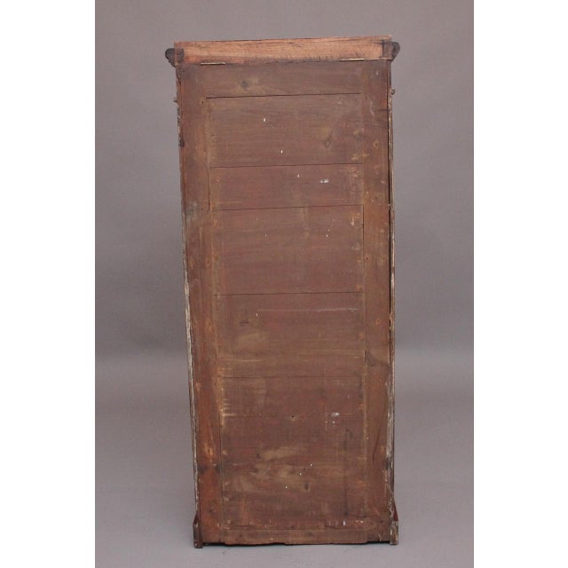 Regency Walnut Wellington Chest, 1830s For Sale - Image 4 of 15