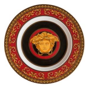 Medusa Bread and Butter Plate by Versace for Rosenthal, 1994