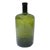 Large Antique French Tapered Green Glass Bottle For Sale
