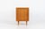Compact cabinet with tambour door by CFC Silkeborg (Denmark, 1960s). The cabinet is made out of teak and features stunning...