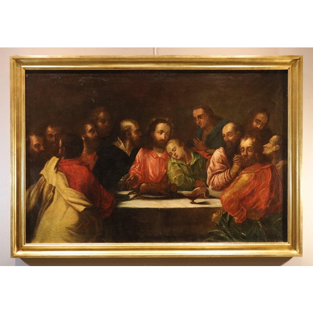Pieter De Witte, The Last Supper, 1680, Oil on Canvas For Sale - Image 14 of 14