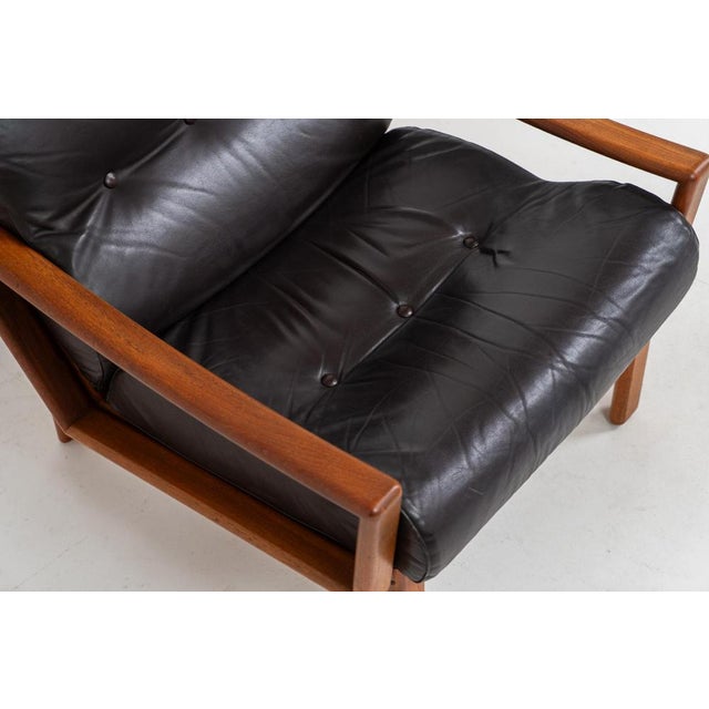 Leather Easy Chair from Glostrup For Sale - Image 9 of 15