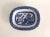 Ceramic Antique English Blue Willow Serving Bowl For Sale - Image 7 of 7