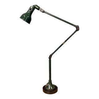 Dark Green Three-Arm Machine Lamp by Mek Elek For Sale
