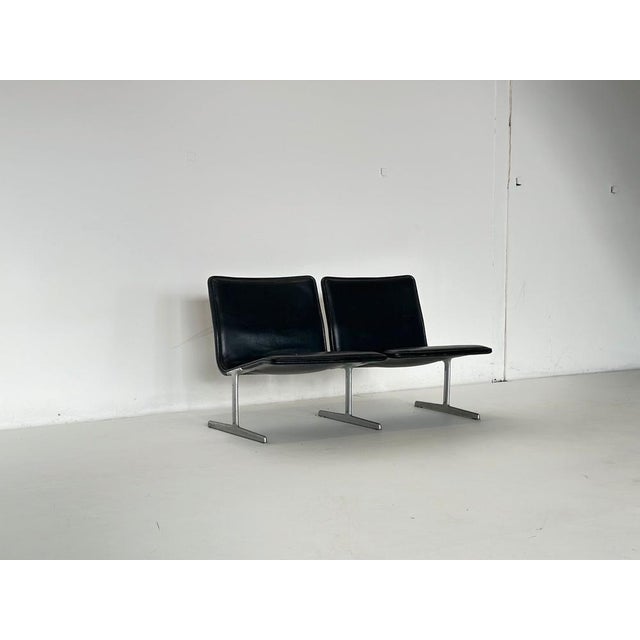Mid-Century Modern 602 Leather Sofa by Dieter Rams for Vitsoe Zapf For Sale - Image 3 of 14