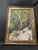 1950s Mid-Century Modern Rustic Deer Woodland Oil Painting With Heavy Impasto – Signed & Framed For Sale - Image 11 of 12