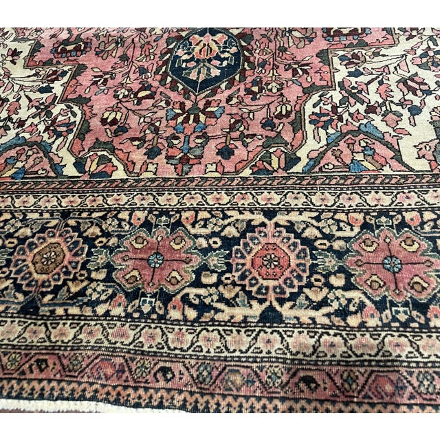 This elegant late-19th century Persian Sarouk Feraghan is a beautifully woven example from one of the most respected...