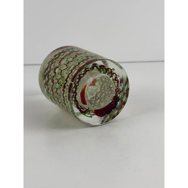 1960s Bullicante and Silver Murano Glass Paperweight from Fratelli Toso, 1960s For Sale - Image 5 of 10