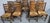 Vintage Lancashire Oak Dining Chairs with Ladder Back, 1920, Set of 12 For Sale - Image 9 of 16