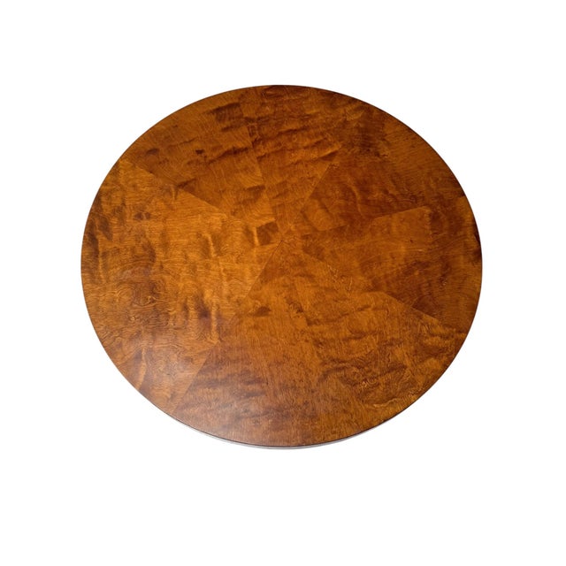 1930s Art Deco Swedish Walnut Veneer Side Table, 1930s For Sale - Image 5 of 6