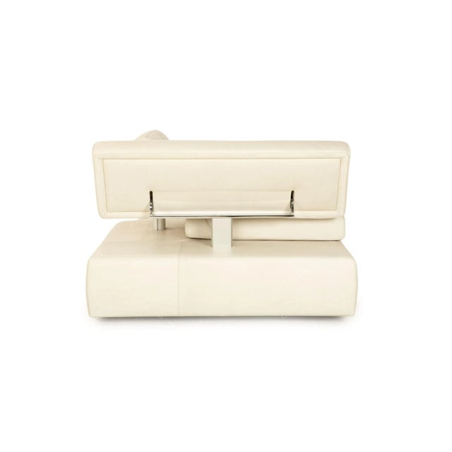 Square Up Leather Armchair from FSM For Sale - Image 6 of 9