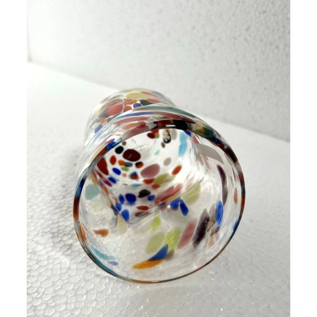 Murano Murano Style Goto Drinking Glass - Egg Skin For Sale - Image 4 of 4