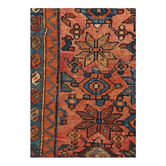 Hand knotted in a village around Hamadan, western Iran. Hamadan rugs can originate from any one of hundreds of villages...