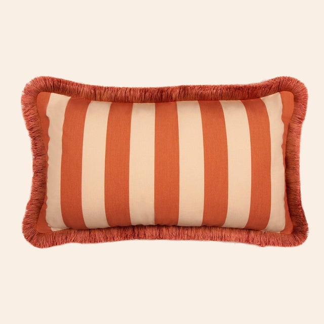 Ginger Sonia Stripe Cushion by Ceraudo For Sale - Image 5 of 5