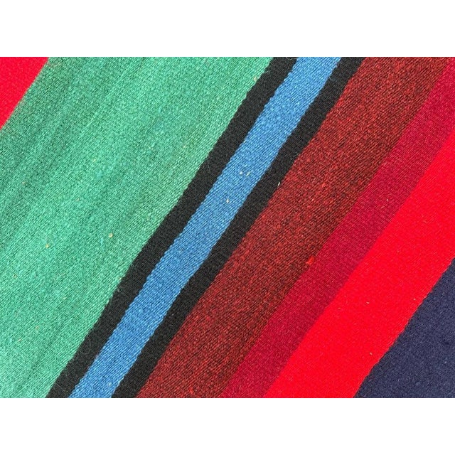 Large Vintage Mexican Rug, 1960s For Sale - Image 16 of 18