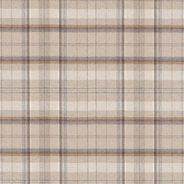 Sanderson Byron Fabric in Linen/Pebble - a Sample For Sale