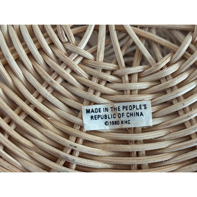 1980 Folding Baskets From People's Republic of China For Sale - Image 12 of 12