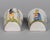 19th Century French Faience Bénitier, or Wall Pocket, Hand-Painted For Sale - Image 9 of 10