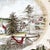 English 1990s Large English Transferware Ironstone Thanksgiving Platter, Friendly Village by Johnson Brothers For Sale - Image 3 of 10
