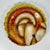 Late 20th Century Americana Arts & Crafts Boho Chic Round Ceramic Turkey Platter, Thanksgiving For Sale - Image 4 of 8