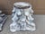 Gray Late 20th Century Pair of Weathered Cast Concrete Corinthian Capital Garden Stands For Sale - Image 8 of 14