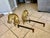 Pair of Brass and Iron Horse Equestrian Andirons For Sale - Image 16 of 18