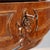 Brown Louis Philippe Writing Desk in Walnut and Walnut Feather For Sale - Image 8 of 13