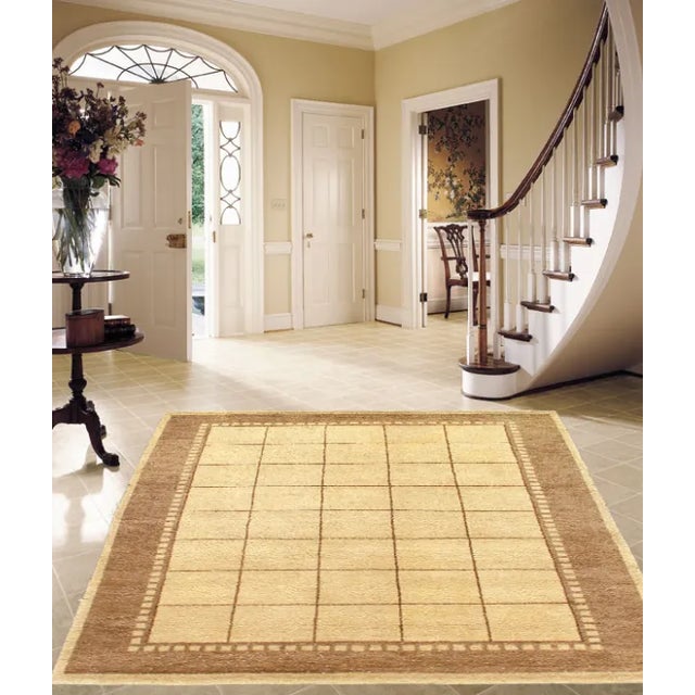 Traditional Pasargad Ivory Fine Gabbeh For Sale - Image 3 of 3