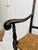 18th Century Pair of Antique 18th Century Queen Anne Style Mahogany Armchairs With Rush Seats For Sale - Image 5 of 14