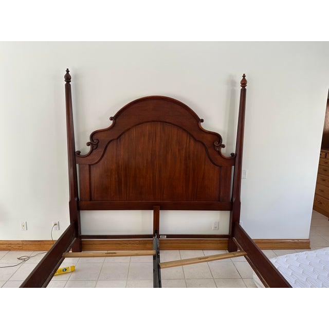 1980s Lexington King Bed Designer Amazing For Sale - Image 9 of 11