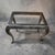 1980s Maitland-Smith Leather Covered Decorative Box on Hand-Forged Iron Stand For Sale In West Palm - Image 6 of 9