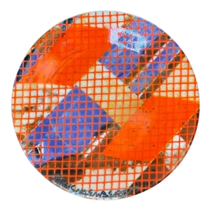 1980s Robert Rauschenberg Lithographed Porcelain Plate