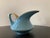 Mid 20th Century Vintage Mid 20th Century Modern Turquoise Blue and Gold Porcelain Creamer Pitcher For Sale - Image 5 of 12
