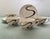 White Late 20th Century Pickard Mirage Teacup & Saucer For Sale - Image 8 of 8
