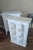 2000 - 2009 2 Piece Slender Farmhouse Cabinet and Shelving With Neoclassical Lines For Sale - Image 5 of 6