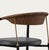 Wood Chairman Chair in Walnut with Upholstery in Black by Henrik Tengler for One Collection For Sale - Image 7 of 17