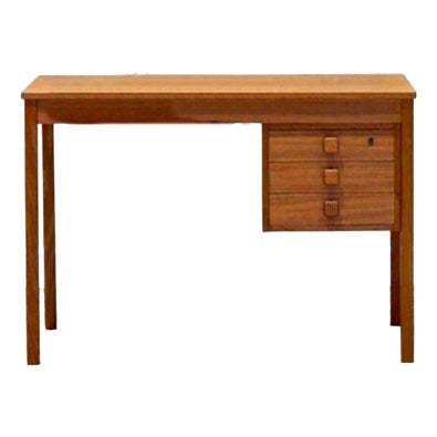 Mid-Century Teak Desk from Dominos Møbler, Denmark, 1960s For Sale