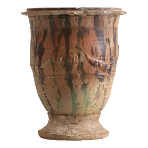 19th Century French Anduze Jardiniere Signed Boisset