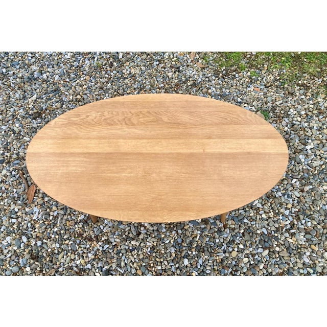 1960s Vintage Oak Table, 1960s For Sale - Image 5 of 10