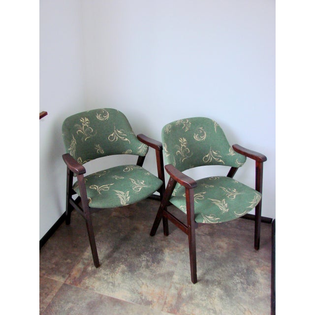Wood Scandinavian Armchairs from Johanson Design, 1970s, Set of 2 For Sale - Image 7 of 12