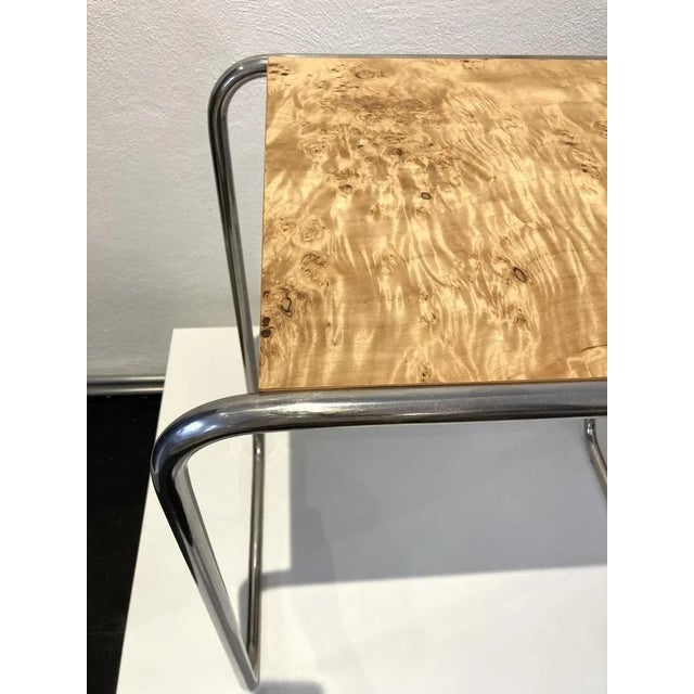 Beige Tubular Steel Table B 9 by Marcel Breuer, 1930s For Sale - Image 8 of 10
