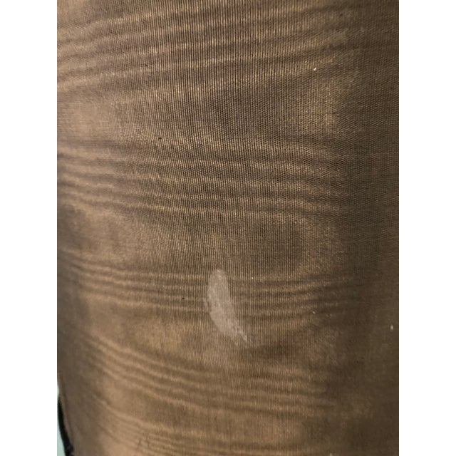 Gold Vintage Italian Gilt Gold Floral Tole Black Marble Table Lamp For Sale - Image 8 of 9