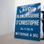 Blue Large Antique Enamel Sign, France, 1950 For Sale - Image 8 of 9