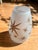 Gold Mid Century Atomic Star Frosted Vase by Bartlett-Collins For Sale - Image 8 of 9