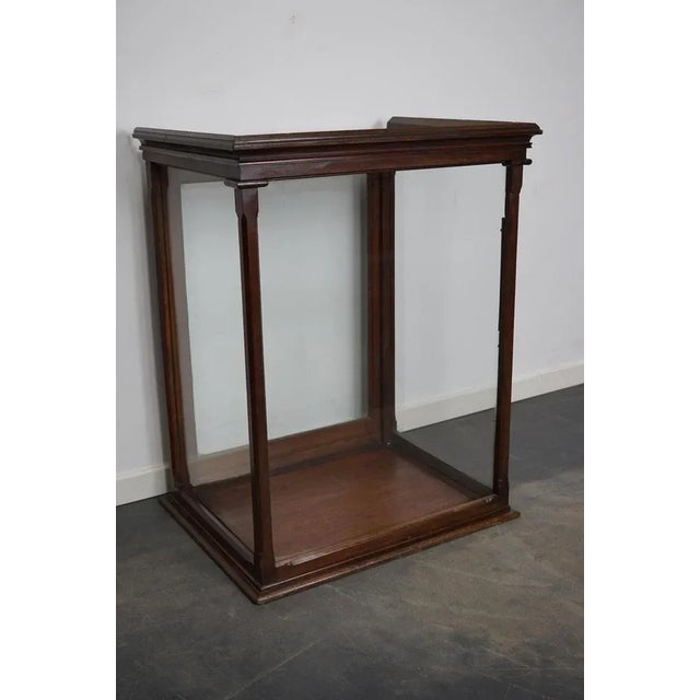 Victorian Mahogany Museum Display Cabinet For Sale - Image 4 of 12