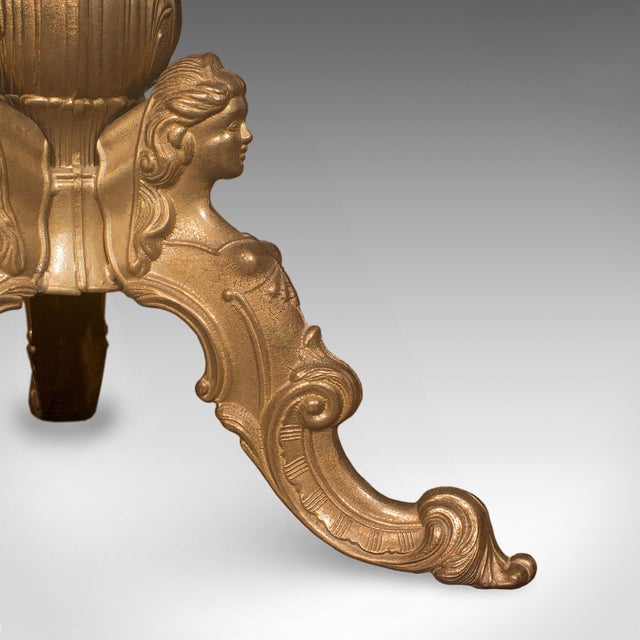 1980s 6' Tall Vintage Standard Lamp, English, Walnut, Italianate, Room Light, Shade For Sale - Image 12 of 12