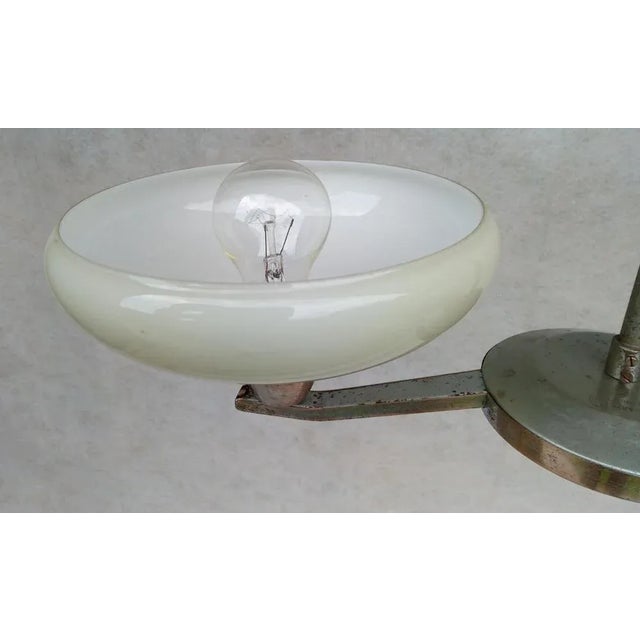 Cream Vintage Type 502/2 Chandelier from Lidokov For Sale - Image 8 of 15