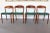 Dining Chairs in Teak by Knud Andersen for JCA Jensen, 1960s, Set of 4, in Very Good conditions. Designed 1960 to 1969 I...