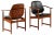 Set of Armchairs Produced by Arne Hovmand-Olsen for Onsild Møbelfabrik, 1960s For Sale