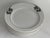 Postmodern Asimmetria Grauraster White Salad Plate by Björn Wiinblad for Rosenthal Studio Line, 1990s Set of 6 For Sale - Image 3 of 6